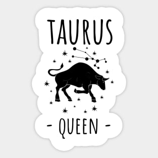 taurus queen Sticker